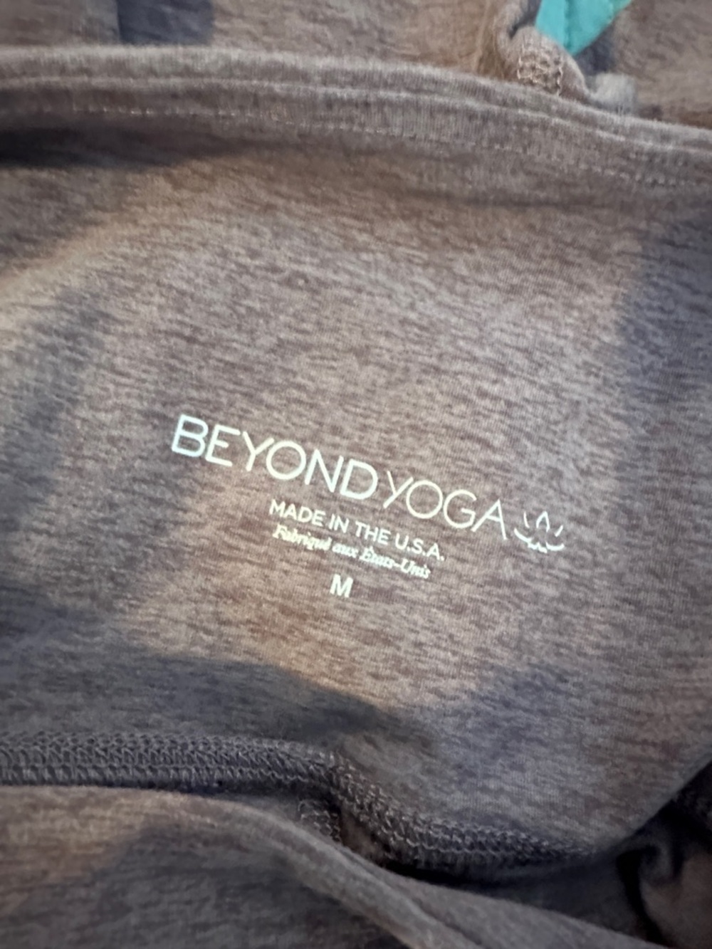 Beyond Yoga Spacedye Caught In The Midi High Waisted Legging Rose Brush Heather - Picture 8 of 9